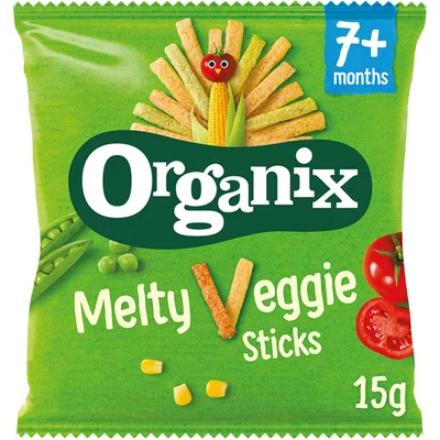 Organix Veggie groente sticks 7m+