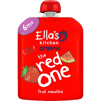 Ella's kitchen Fruit smoothie the red one 6m+ bio