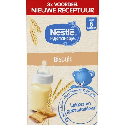 Nestlé Pyjamapapje biscuit 6m+