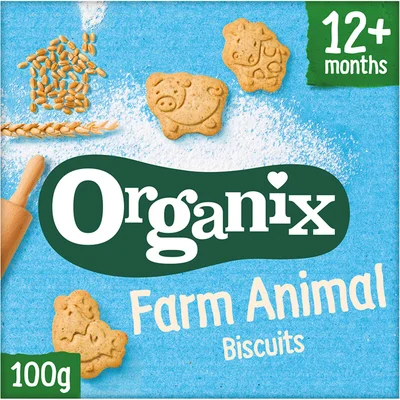 Organix Boerderijdieren koekjes 12m+
