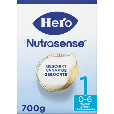 Hero Nutrasense 1 volledige zuigelingenvoeding 0-6m