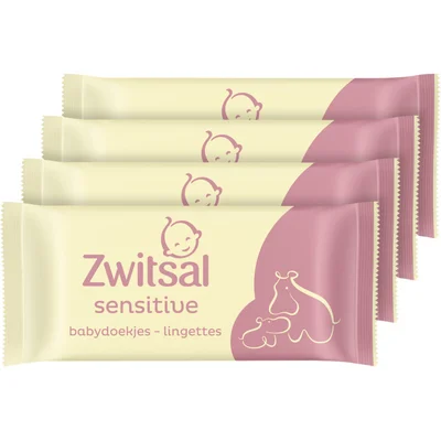 Zwitsal Baby sensitive billendoekjes 4-pack