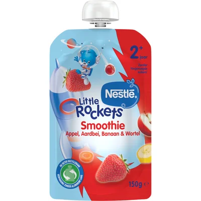 Nestlé Smoothie aardbei appel banaan wortel 2+