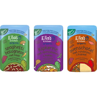 Ella's kitchen maaltijd 10+ pakket