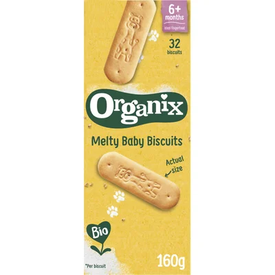 Organix Melty baby biscuits