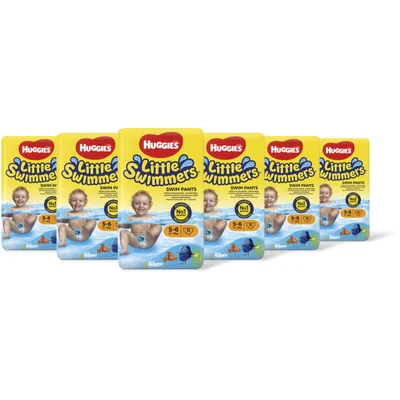 Huggies Little swimmers maat 5-6 6-pack