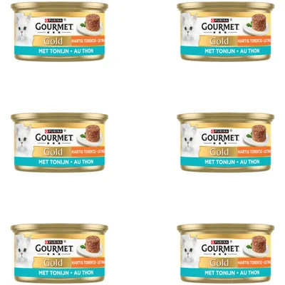 Gourmet Gold hartig torentje met tonijn 6-pack