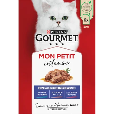 Gourmet Mon petit intense met tonijn zalm forel