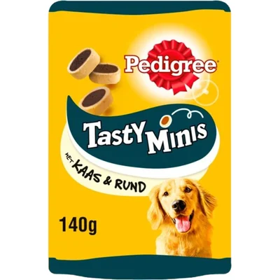 Pedigree Tasty mini's kaas & rund hondensnacks