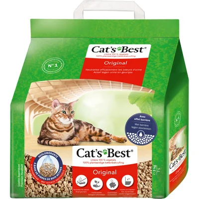 Cat's Best Original plantaardige kattenbakvulling