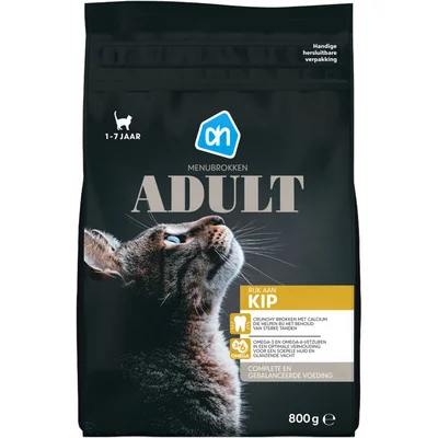 AH Premium brokken adult met kip