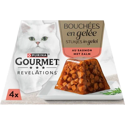 Gourmet Revelations stukjes in gelei met zalm