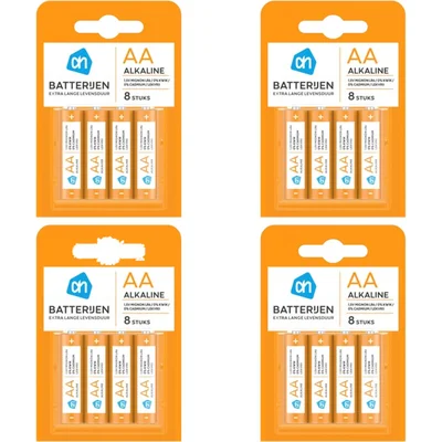 AH AA alkaline 1,5V mignon 4-pack