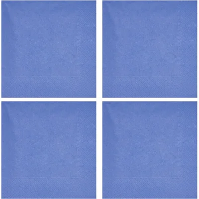 AH Servet donkerblauw 4-pack