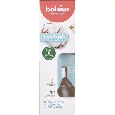 Bolsius Geurverspreider true scents fresh cotton