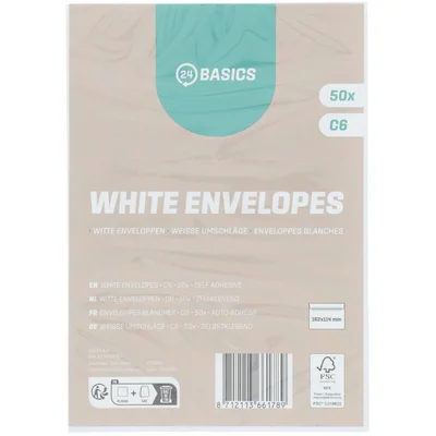 Greenminds Enveloppen zelfklevend c6