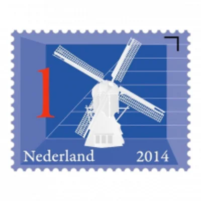 PostNL Postzegel echt Hollands 1 vel a 10 st