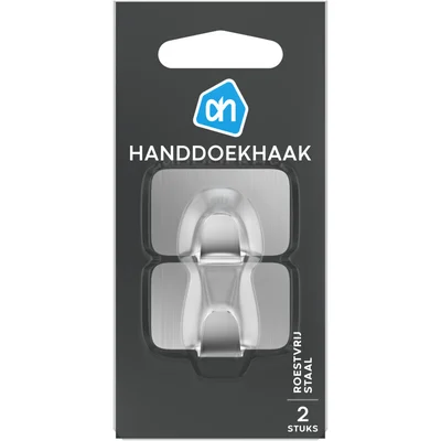 AH Handdoekhaakjes roestvrij staal