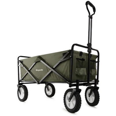 Lifegoods Foldable wagon 70 KG - Green