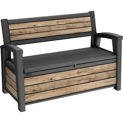 Keter Storage bench deco pine