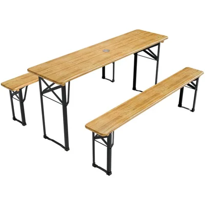 Hosel Biertafel met banken 170cm