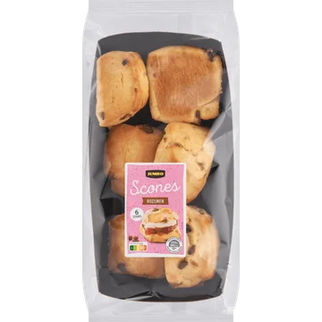 Jumbo - Scones Rozijnen - 6 Stuks