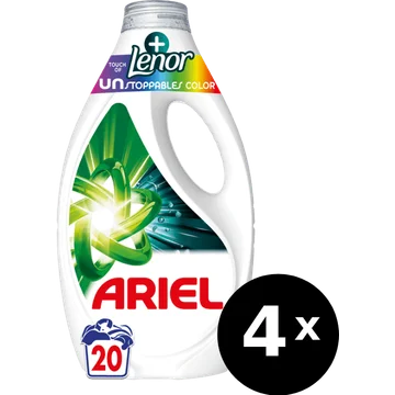 Ariel vloeibaar wasmiddel Unstoppable 4 x 20 wasbeurten
