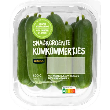 Jumbo Snackgroente Komkommertjes 400 g