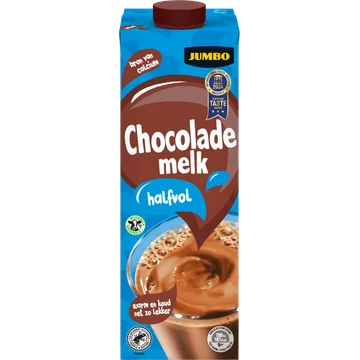 Jumbo Chocolademelk Halfvol 1 L