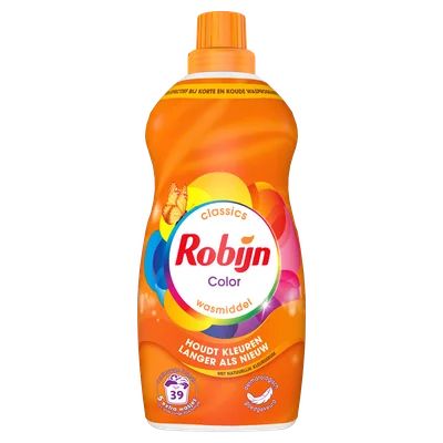 Robijn Klein & Krachtig Wasmiddel Kleur 1,19L
