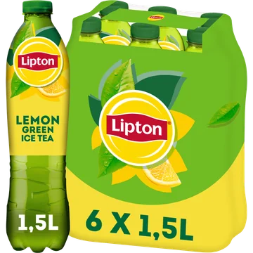 Lipton Ice Tea Green Lemon 6 x 1500 ml