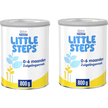 Nestlé LITTLE STEPS 1 Zuigelingenmelk Standaard 0-6 maanden 800 g