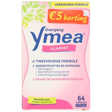 Ymea Silhouet capsules voedingssuplement, 64 stuks