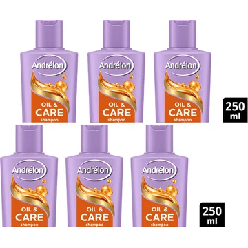 Andrélon Shampoo Oil & Care - 6 x 250ml