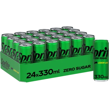 Sprite Zero Sugar Lemon-Lime 24 x 330 ml
