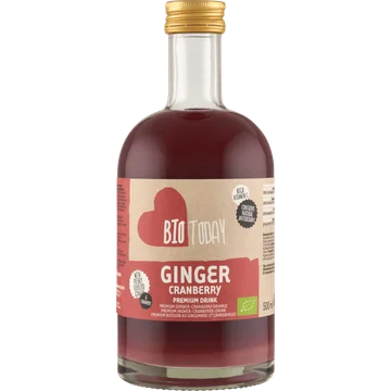 BioToday Premium Gember - Cranberry Drankje 500 ml