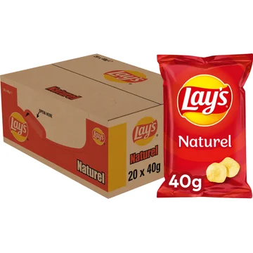Lay's Naturel Chips 20 x 40 g