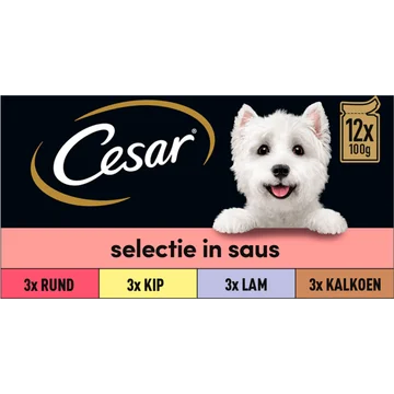 Cesar Selectie in Saus 12 x 100 g