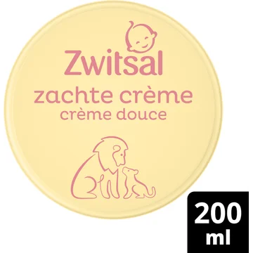 Zwitsal Zachte Crème Baby 200 ml