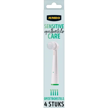 Jumbo Sensitive Care Opzetborstels 4 Stuks