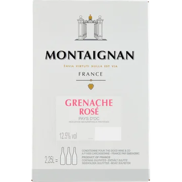 Montaignan - Grenache Rosé - Box 2,25 L