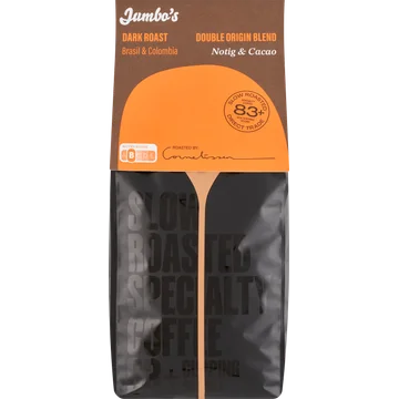 Jumbo's Koffiebonen Dark Roast Brasil & Colombia Notig & Cacao 1 kg
