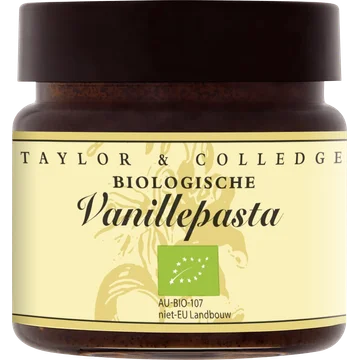 Taylor & Colledge biologische vanillepasta 65 g