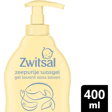Zwitsal Zeepvrije Wasgel Baby 400 ml