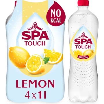 Spa TOUCH Bruisend Lemon 4 x 1 L