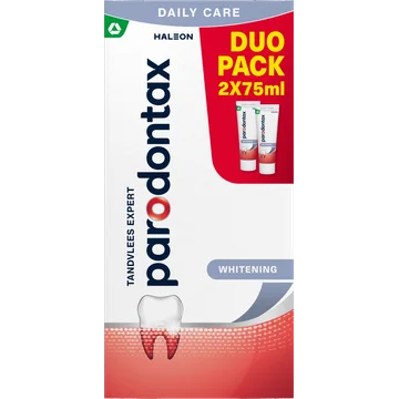 Parodontax Whitening Daily Care Tandpasta Duo Pack 2 x 75 ML