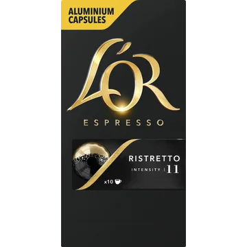 L'OR Espresso Ristretto Aluminium Capsules 10 Stuks 52 g