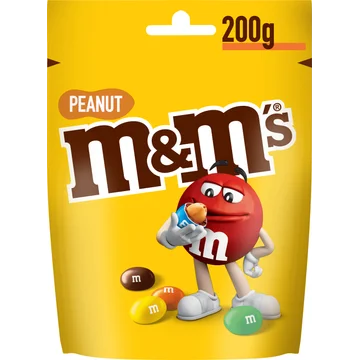 M&M'S Melk Chocolade Pinda Snoepjes Zak Middel