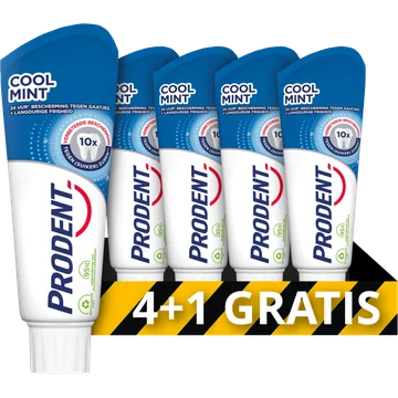 Prodent Tandpasta Cool Mint 5 x 75 ml