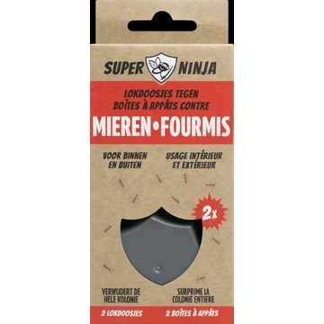 Super Ninja Mierenlokdoos 2 Stuks